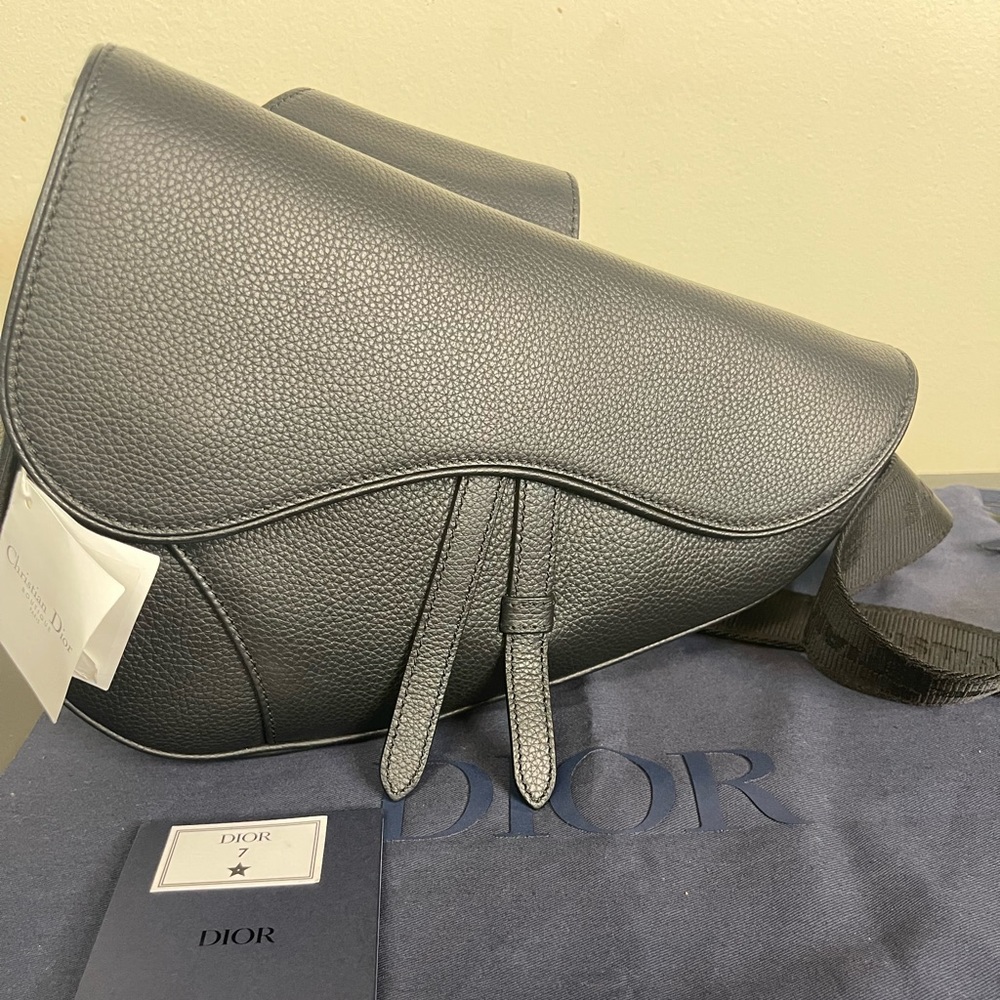 AUTHENTIC Christian Dior men’s saddle bag